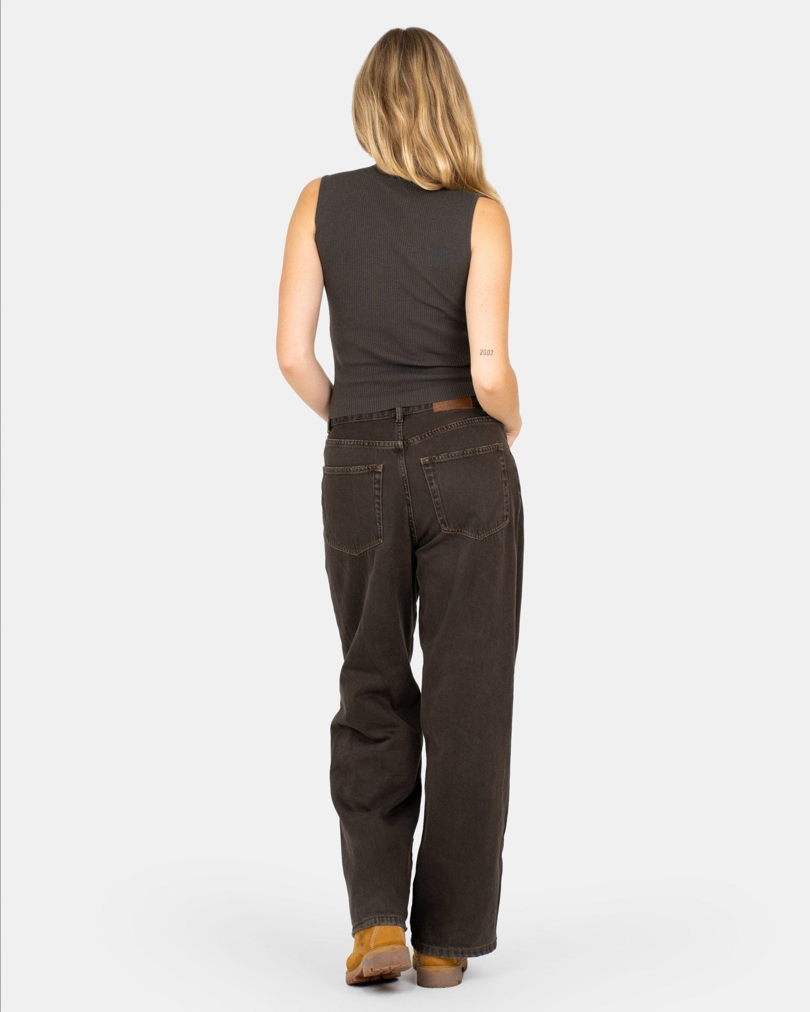 Highneck knitted Top Grå | Skagen - clothing.dk